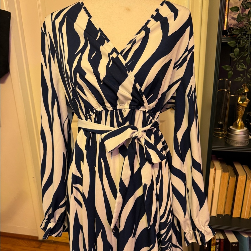 Maxi snippy dress